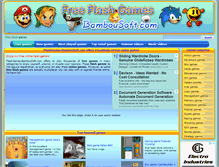 Tablet Screenshot of flashgames.bambousoft.com